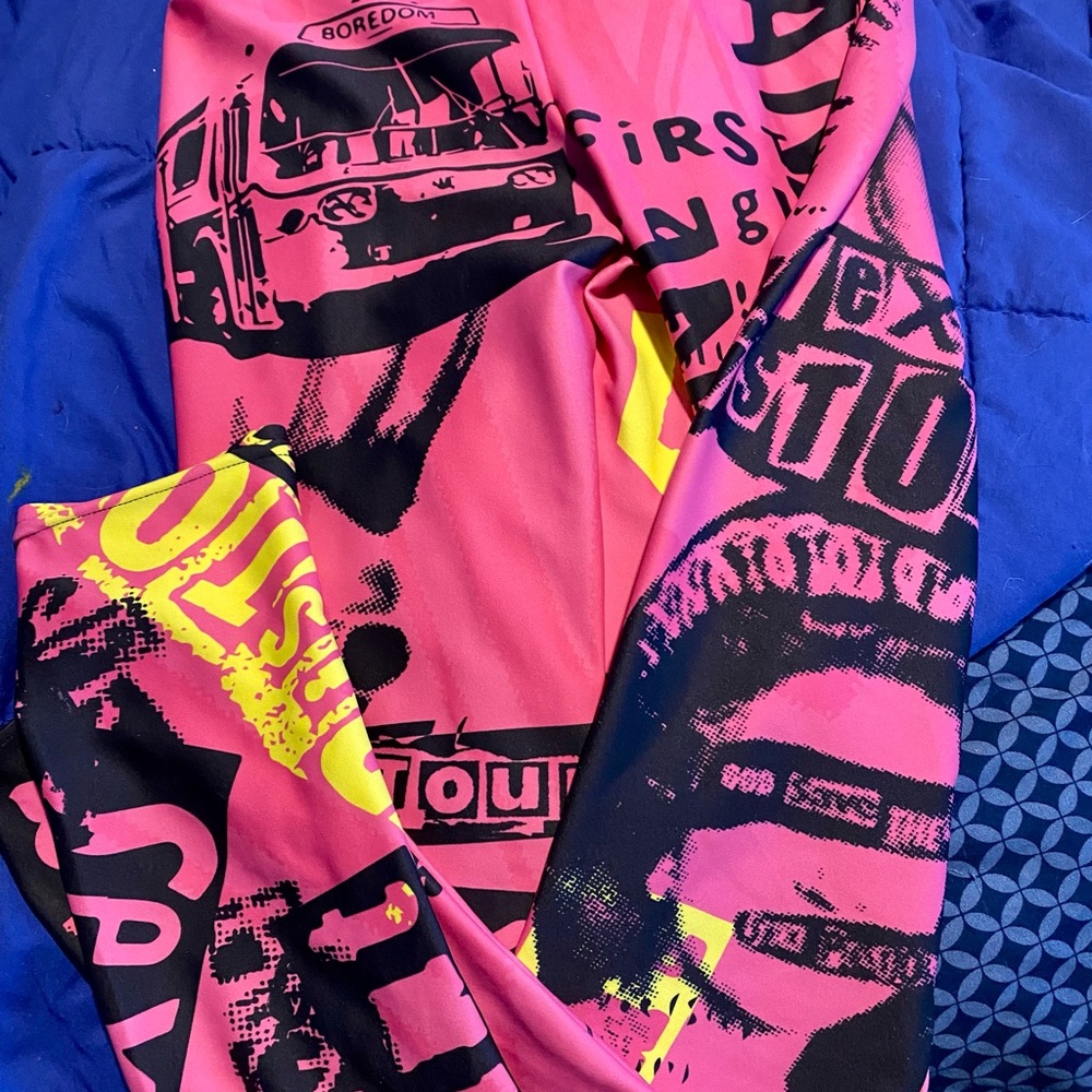 SEX PISTOLS spandex leggings